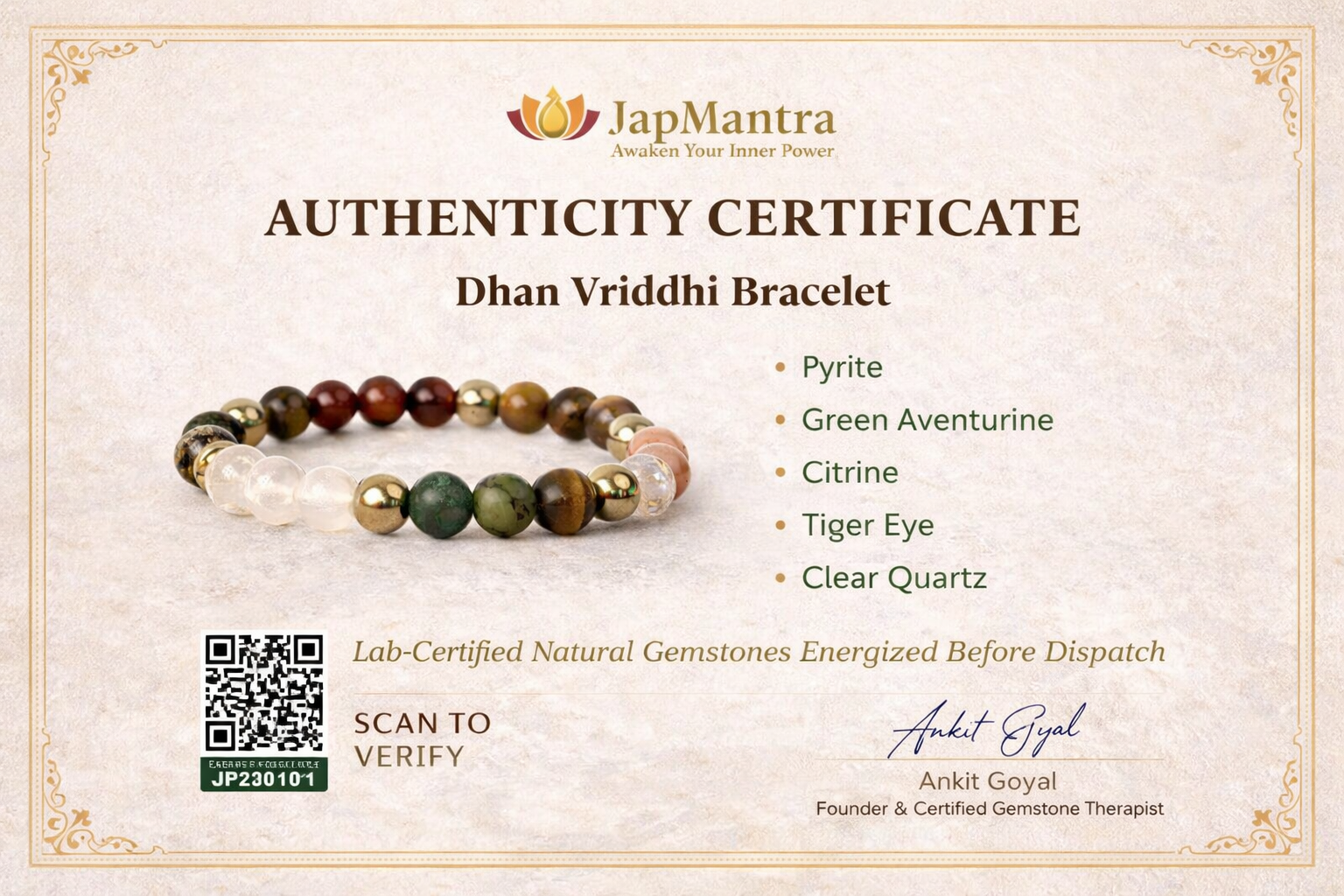 Dhan Vriddhi Bracelet